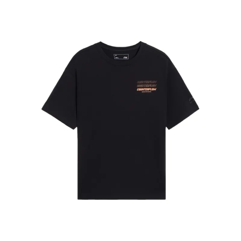 LiNing CF Tracing T-Shirt Unisex Black-0