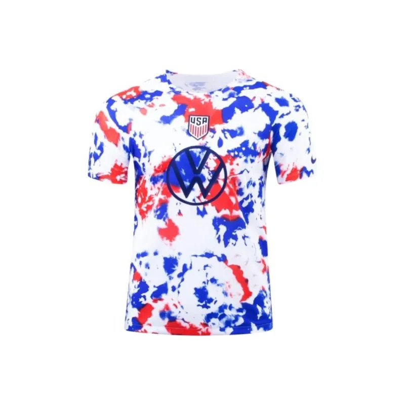 Nike USA Soccer Team Olympic Series T-Shirt Men's Blue-0