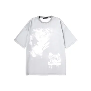 GENANX Straight Elbow Length Sleeved T Shirt Unisex