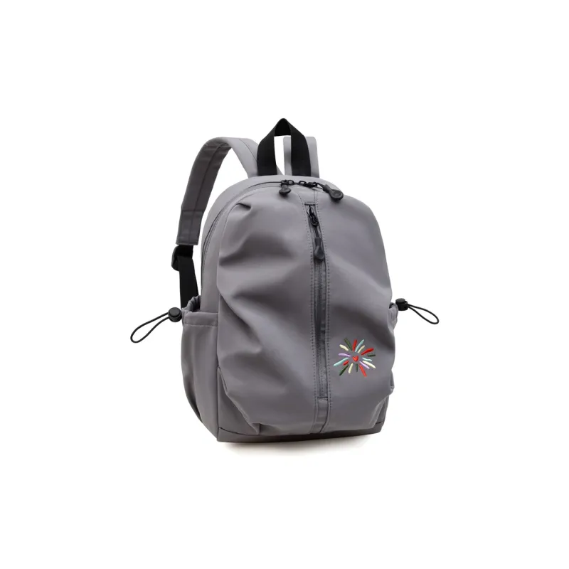 URBAN FOREST Nylon Backpack Unisex Gray/Black/Yellow/Green/Blue/Beige-1