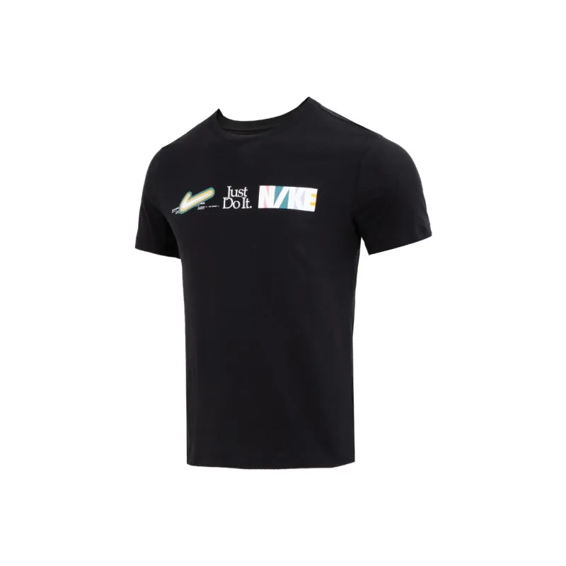 Nike T Shirts Men Black-0