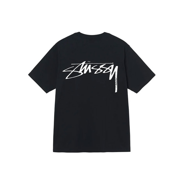 【ステューシー】Stussy Surfwalk T-Shirt Black ★韓国★人気★ Stussy Surf Stock Tee Black L - POIZON