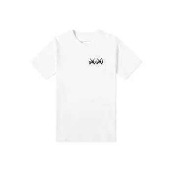 KAWS X Sacai Embroidery Tee