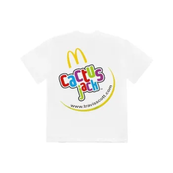 Travis Scott X McDonald's Cj Smile T Shirt