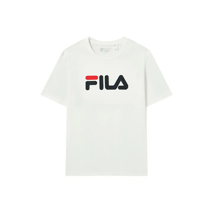 FILA T Shirts Unisex Snow-0