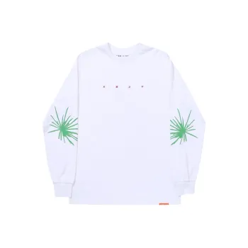 AVENUE&SON x Zinan Lam 22SP Long Sleeved T Shirt Unisex White
