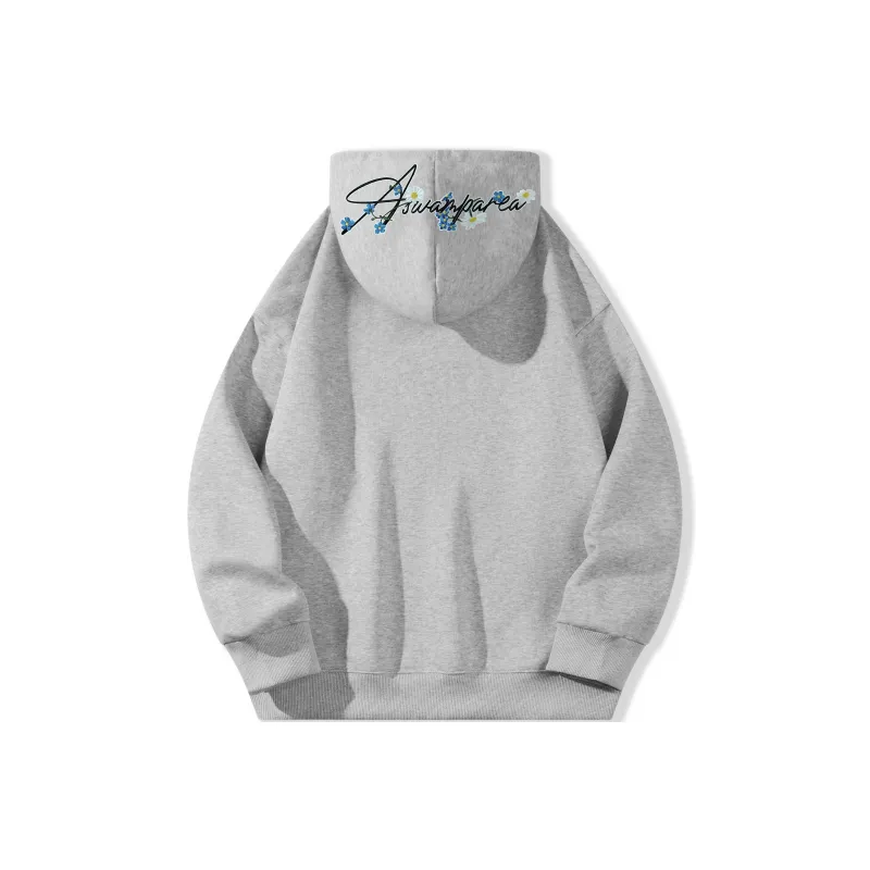 SWAMP AREA Sweatshirt Unisex White-8