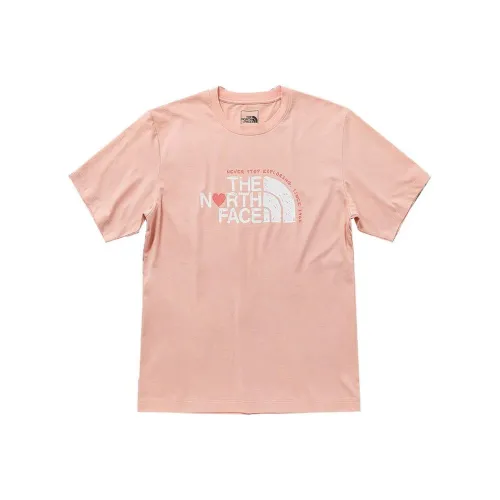 THE NORTH FACE Heart SS22 T Shirt Unisex Pink