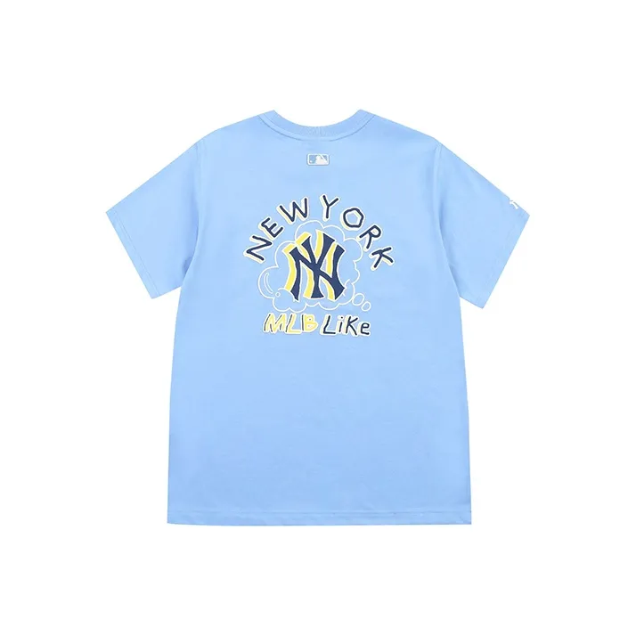 MLB New York Yankees T Shirts Unisex Blue-0