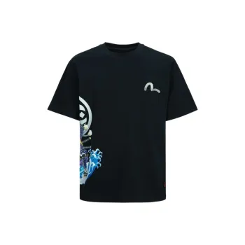 EVISU T Shirts Men Black