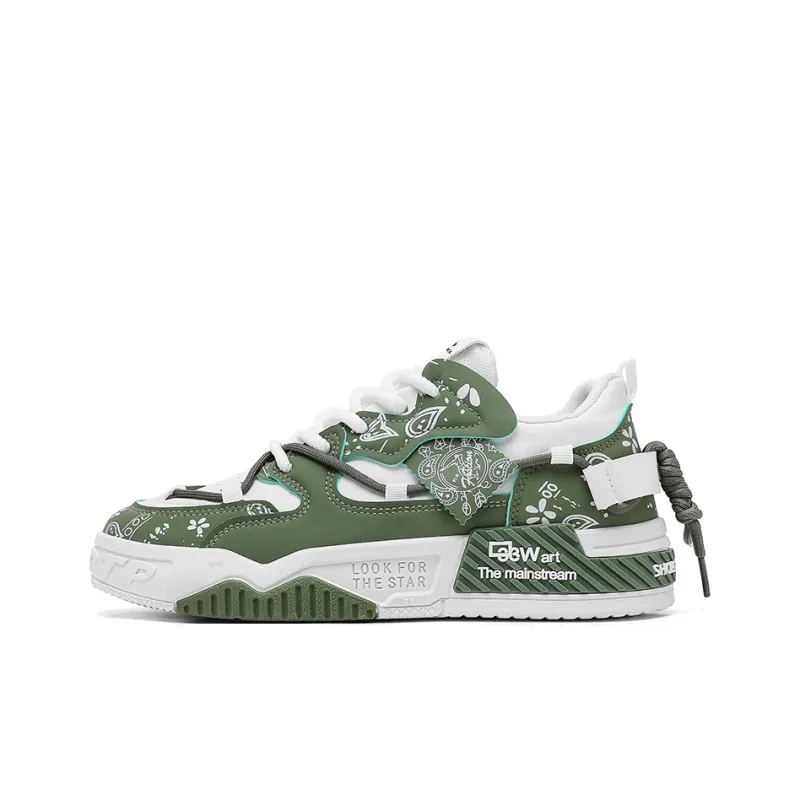 SOURCE Non slip Lightweight Low Top Skateboard Shoes Men's-0