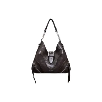 CULTIVATOR Pu One Shoulder Crossbody Medium Size Women's Light Brown/Chocolate