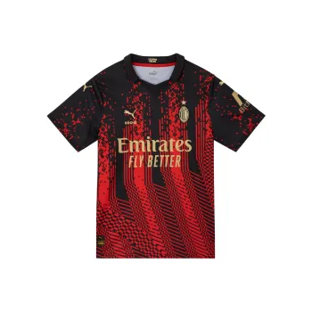 PUMA Drop Shoulder Sleeve T Shirt Unisex Flame Red
