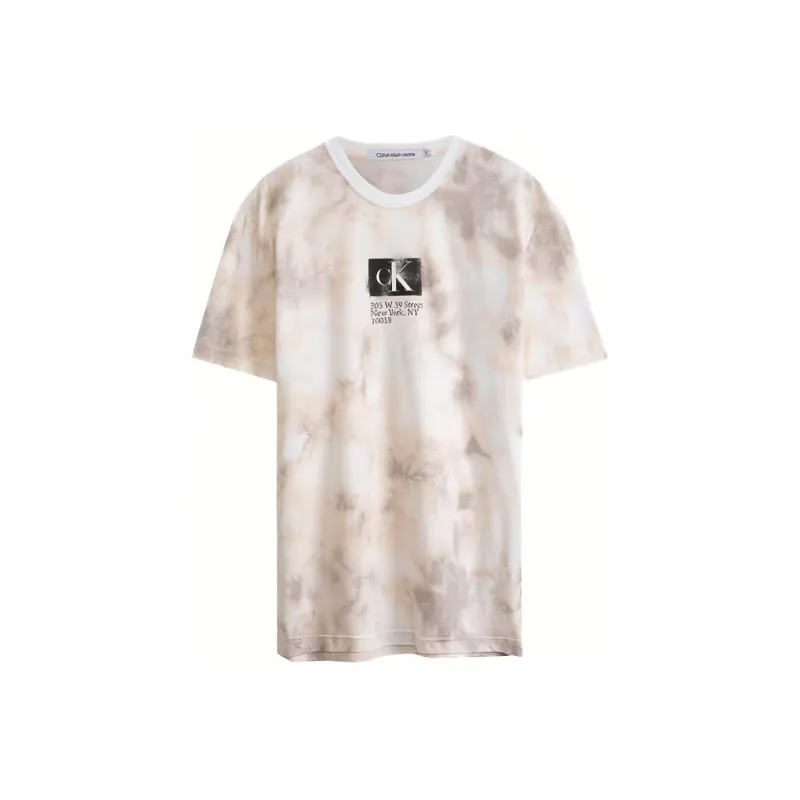 Calvin Klein T Shirts Men Light Yellow Blended-0
