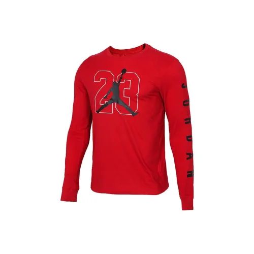 JORDAN T Shirts Men Red