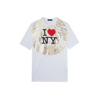 VERSACE T Shirts Unisex White