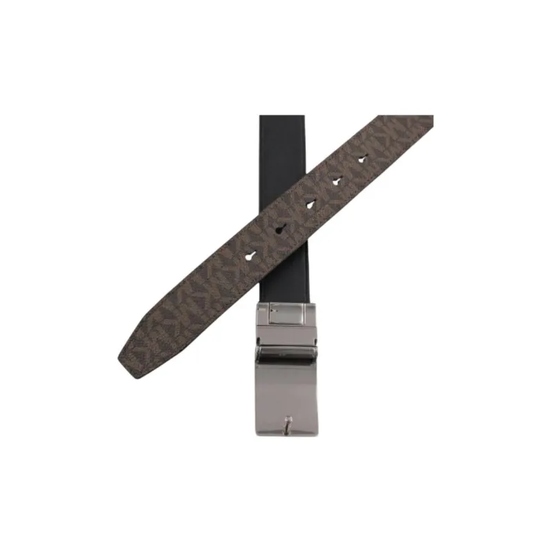 MICHAEL KORS PVC Belt Men's Black Width 3CM-4