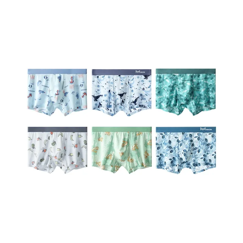 MIIOW Cool One Summer Series Underpants Men's Combo Set-6