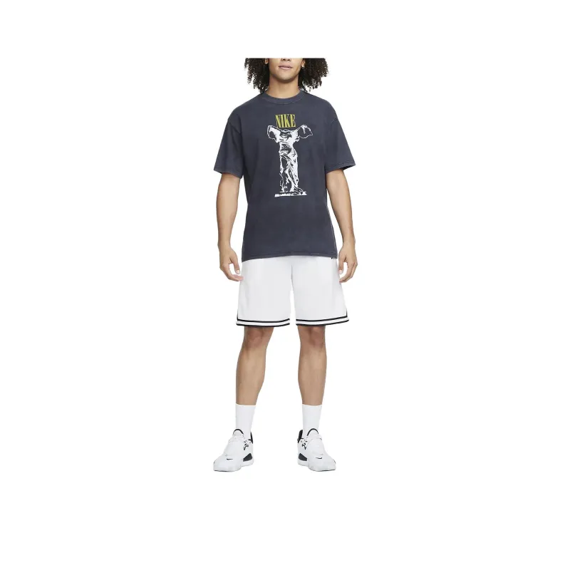 Nike T-Shirts Men Gray-0