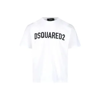 DSQUARED 2 Logo Printed Crewneck T Shirt