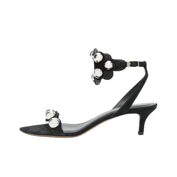 ISABEL MARANT Vikto Strap Sandals 5.5cm Women's Black