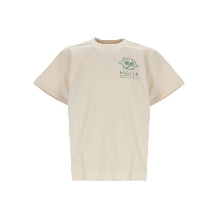 SPORTY & RICH Graphic print Cotton T shirt-0