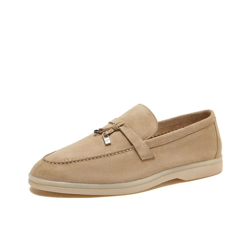 Ruomini Men's Casual Shoes Men Low Top Black, Gray, Dark Blue, Nude, Apricot-11