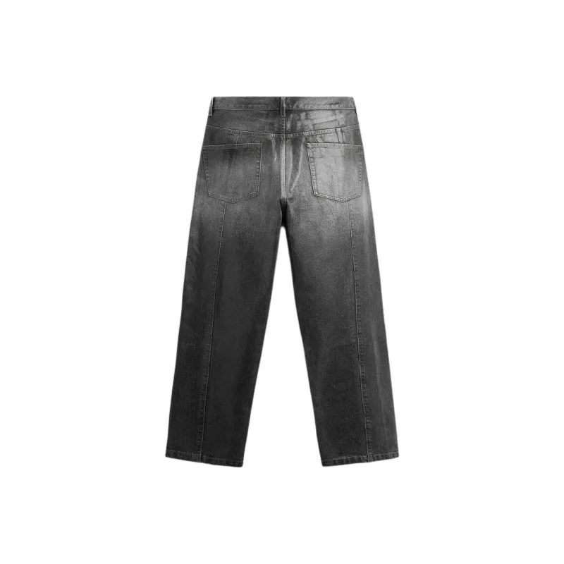 ZARA Jeans Men Dark Gray-1