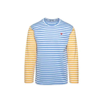 CDG T Shirts Men Blue