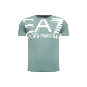 EMPORIO ARMANI T Shirts Men Green