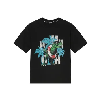 TCH T Shirts Unisex Black With Blue Logo