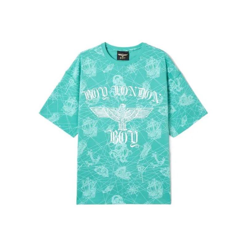 Boy London SS22 T Shirt Unisex Blue-0