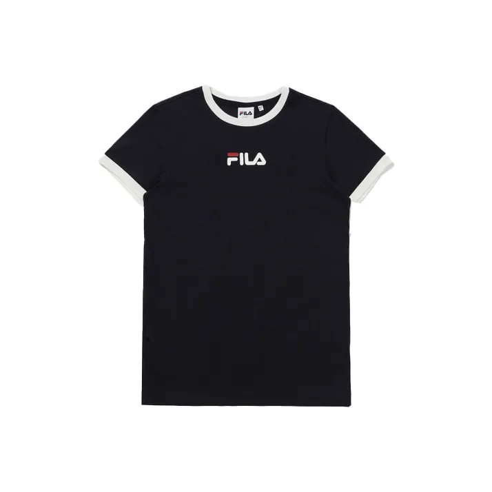 FILA T Shirts Unisex Navy Blue-0