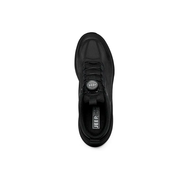 JEEP SPIRIT Black Myth Shock Absorbers With Slip Resistant And Abrasion Resistant Properties Running Shoes Men's-3