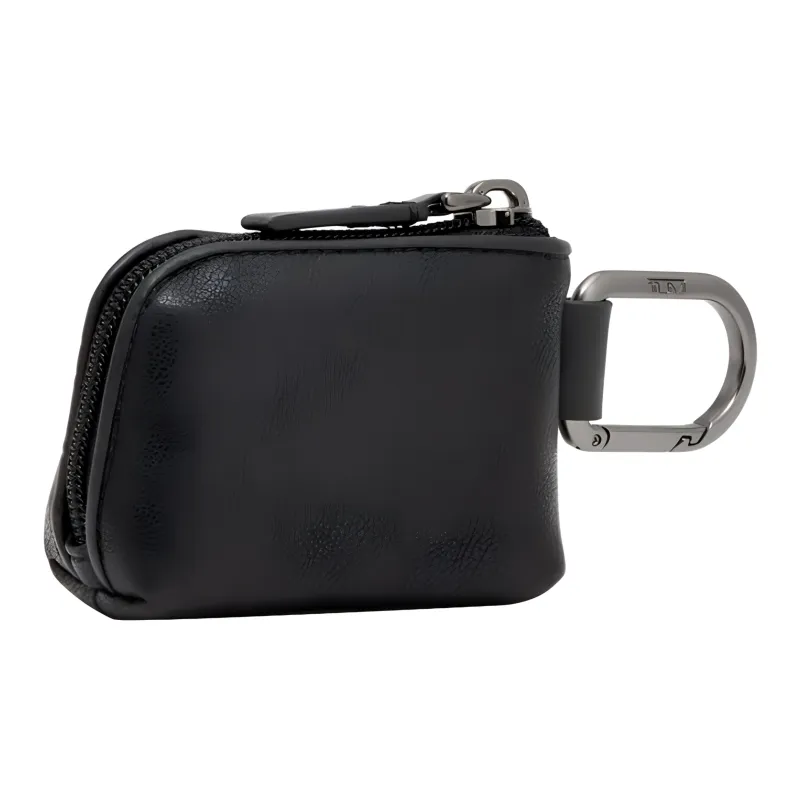 TUMI Cow Leather Clutch Extra Small Unisex Black-2