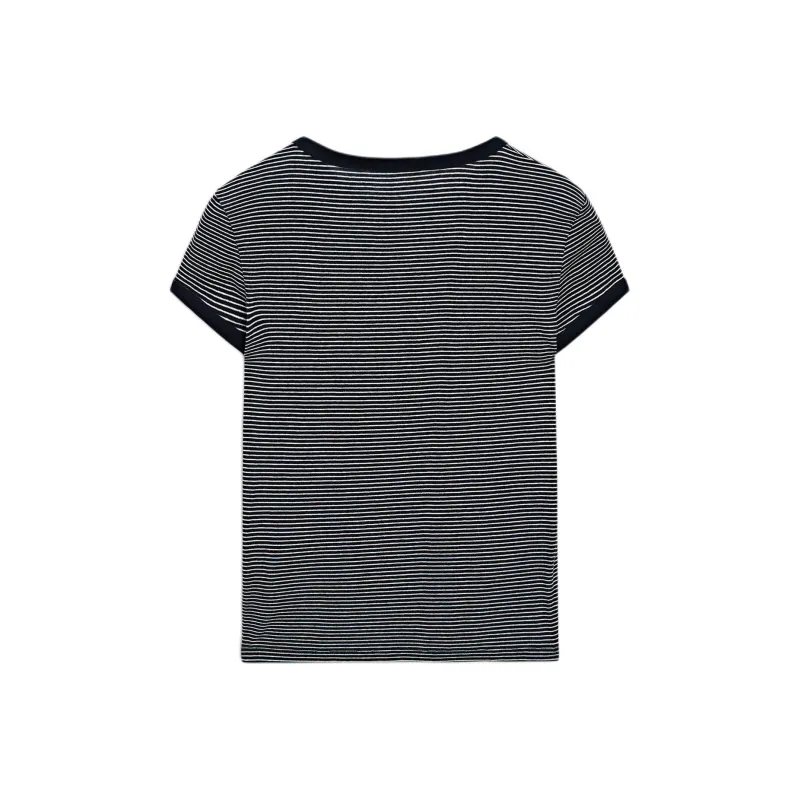 Massimo Dutti T Shirt Women's Blue-1