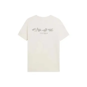 LiNing China Li Ning T Shirts Unisex Ecru