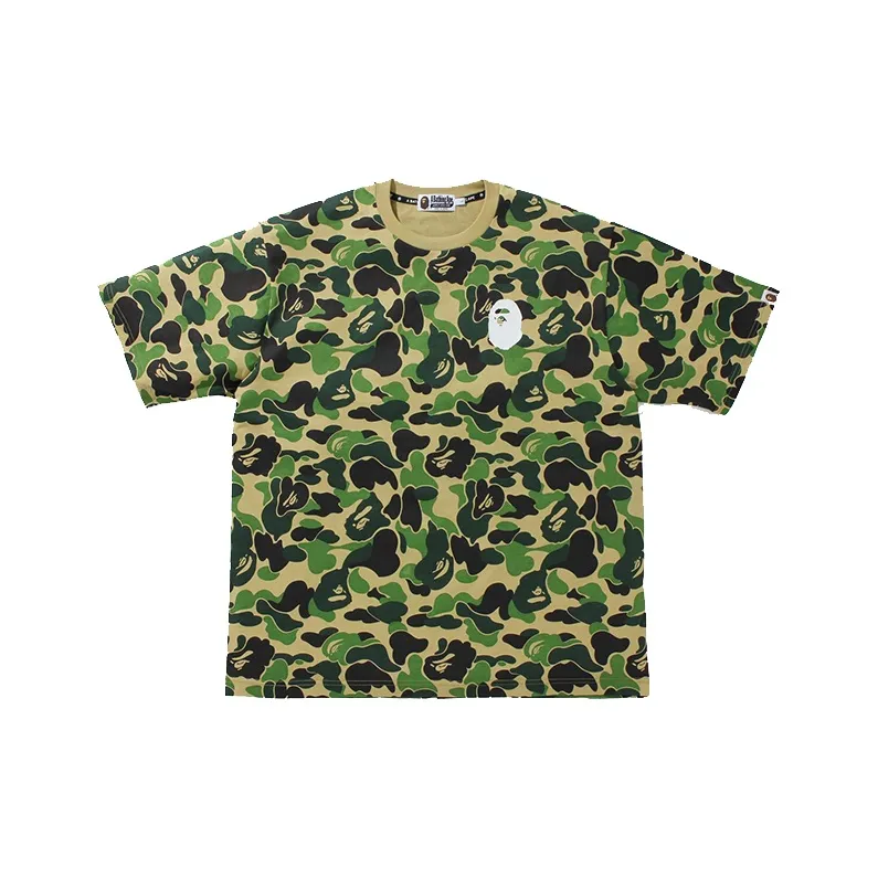 Bape Big Abc Camo Ape Head Relaxed Fit Tee-4