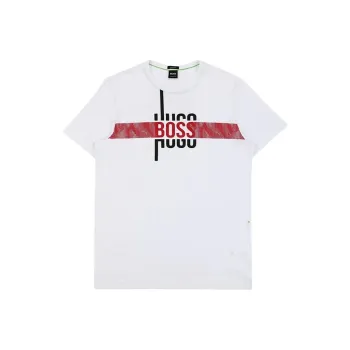 HUGO BOSS SS23 T Shirt Men's White