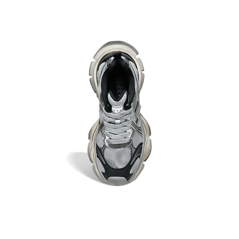 HajimeSorayama x VESSEL Low Top Casual Shoes Unisex Silver Black-4