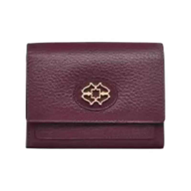 RADLEY Cow Leather Wallet Women's Red Brown-0