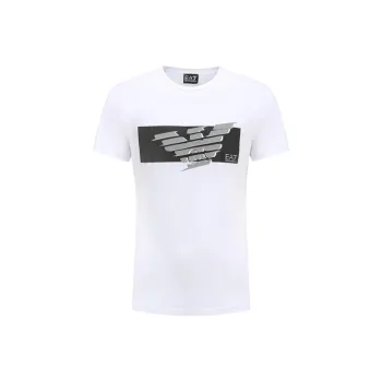 EMPORIO ARMANI T Shirts Men White