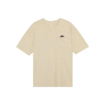 Nike Drop Shoulder Sleeve T Shirt Men's Brown