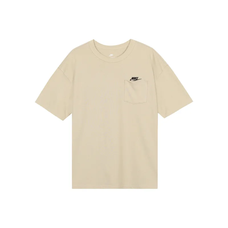 Nike Drop Shoulder Sleeve T-Shirt Men's Brown-0
