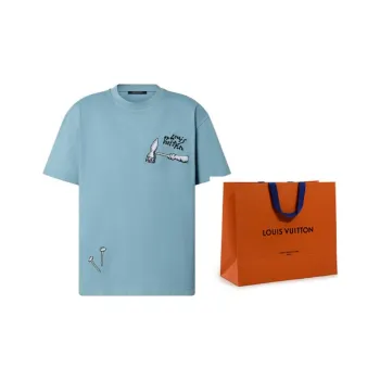 LOUIS VUITTON T Shirt Men's Blue