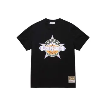 Just Don X Mitchell Ness Mitchell & Ness X JUST DON T-Shirts Men Black