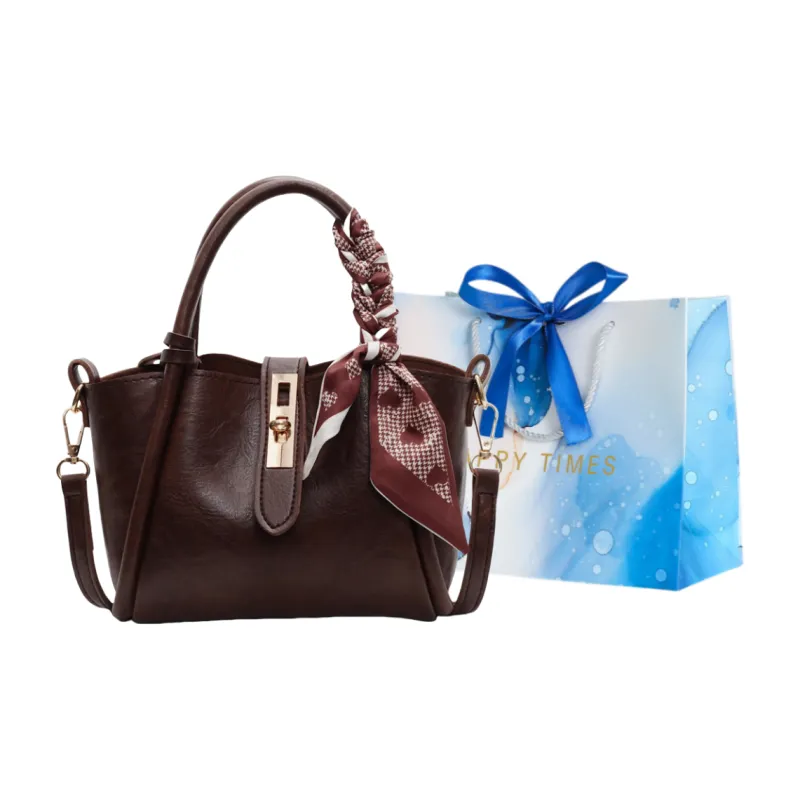 ROUNDOT PU Handbag Women's Multicolor-14