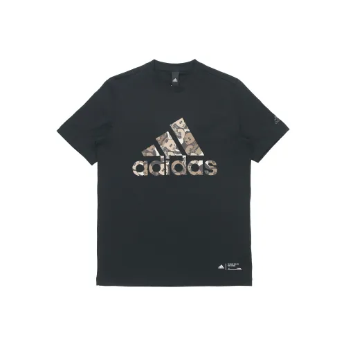 Adidas T Shirts Unisex Black