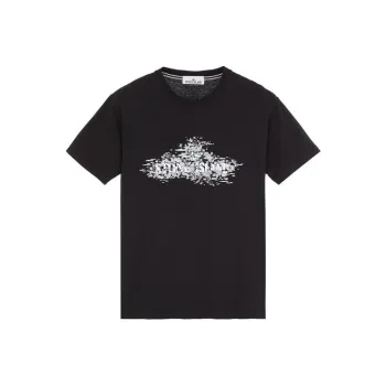 STONE ISLAND SS23 T Shirt Men's Black