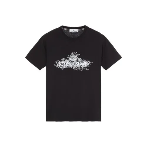 STONE ISLAND SS23 T Shirt Men's Black